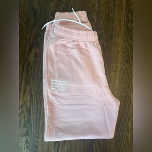 Call Her Daddy pink sweats